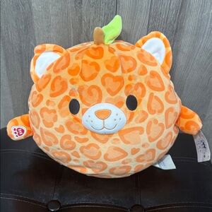 New Build A Bear Skoosherz Peach Plush Leopard Plush Stuffed Squishy Toy
